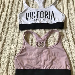 Two for one Victoria secret sports bras!